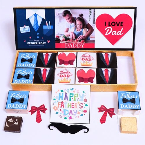 Fathers Day Special Custom Chocolate Box