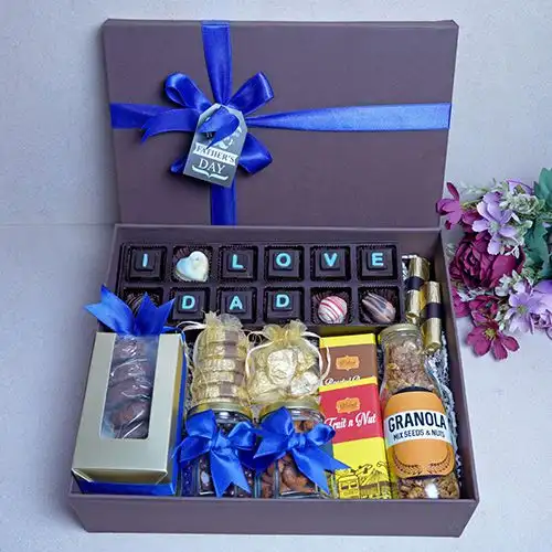 Fruity N Nutty Chocolate Delights Hamper