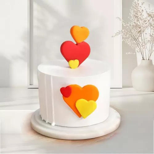 Heart Delight Cake Treat