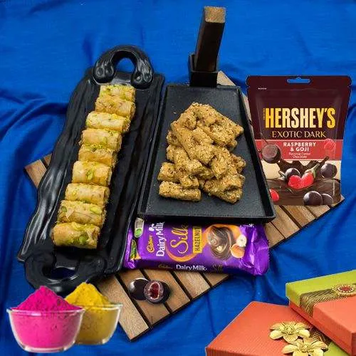 Exclusive Choice of Baklawa with Cadbury Chocolates on Holi