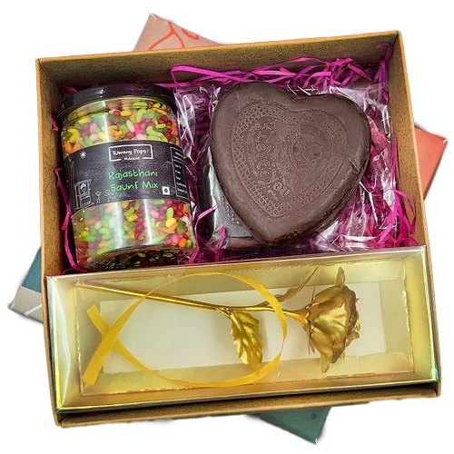 Marvelous Hearty Chocolates N Assortments Gifts Box