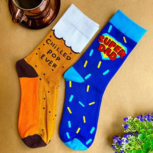 Quirky Fathers Day Socks Combo