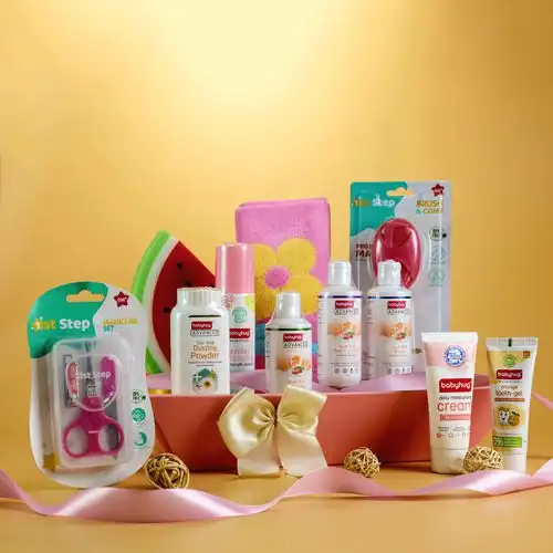 Luxurious Baby Care N Grooming Hamper