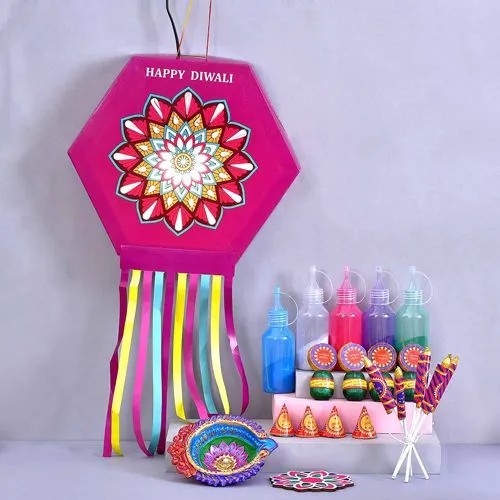 Diwali Rangoli  N  Gifts Hamper