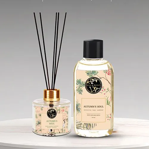 Luxurious Autumn Soul Reed Diffuser Set