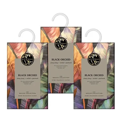 Soulful Black Orchid Freshening Sachets