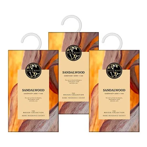 Sandalwood Bliss Sachet Set