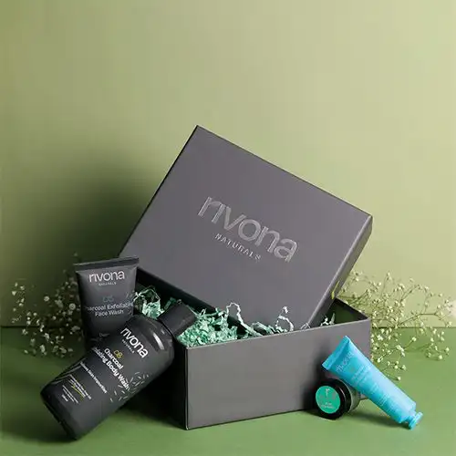 Rivona Naturals Charcoal N Mint Essentials Gift Set