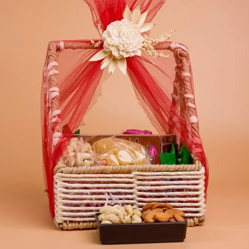 Ultimate Fruit n Nut Delight Basket