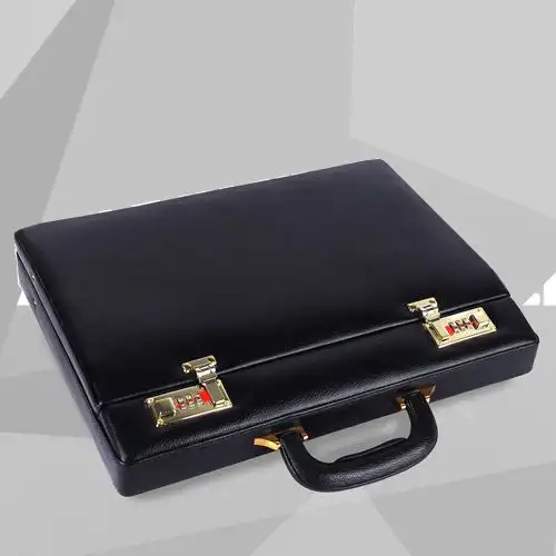 Trendsetting Leather Office Briefcase for Men