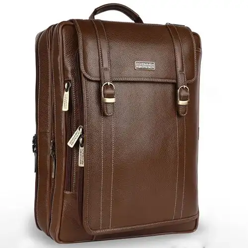 Stunning Leather Laptop Office Bag for Men