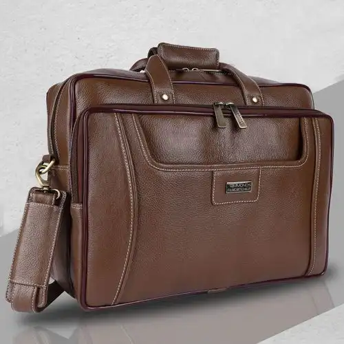 Exclusive Leather Laptop Office Side Bag