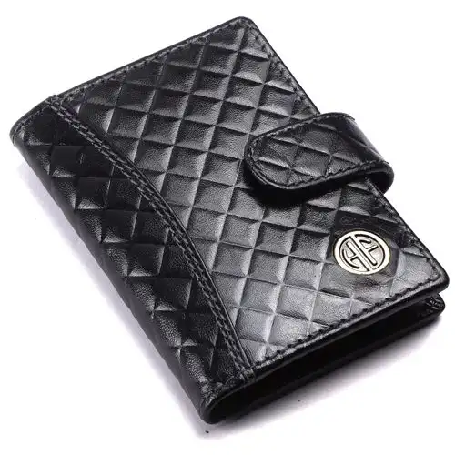 Exclusive Leather RFID Protected Card Holder Wallet