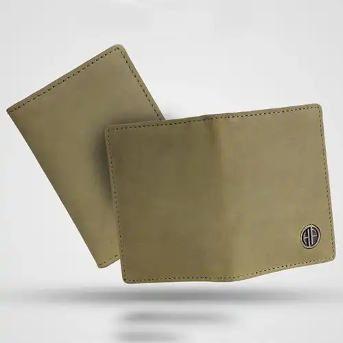 Trendy Leather RFID Protected Card Holder Wallet