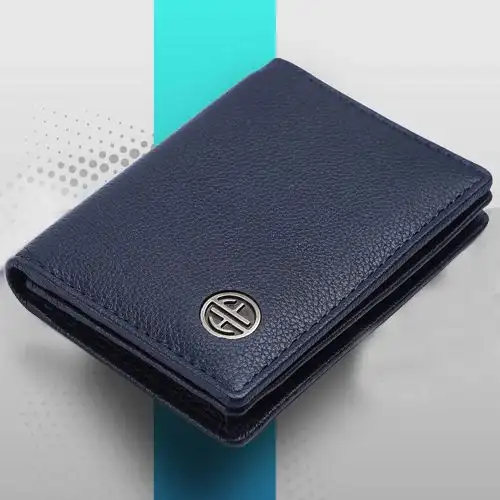 Suave Leather RFID Protected Card Holder Wallet