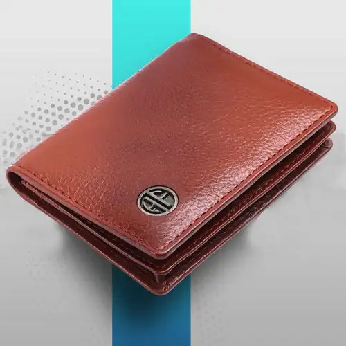 Amazing Leather RFID Protected Wallet