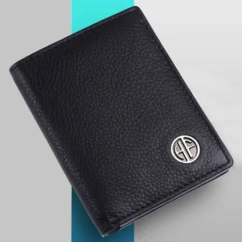 Exclusive Leather RFID Protected Bi Fold Wallet