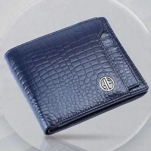 Stylish Leather RFID Protected Wallet