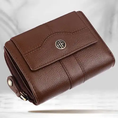 Remarkable Leather RFID Protected Ladies Purse