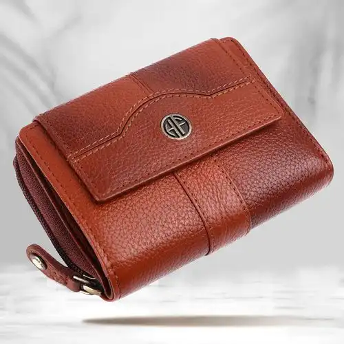 Spectacular Leather RFID Protected Ladies Purse