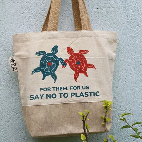 Amazing Canvas Jute Tote Bag