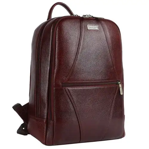 Stylish Leather Laptop Backpack