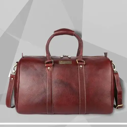 Stunning Leather Travel Bag