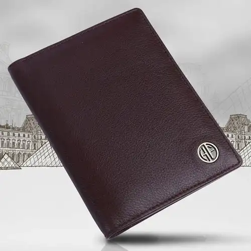 Fancy Leather Travel Passport Holder