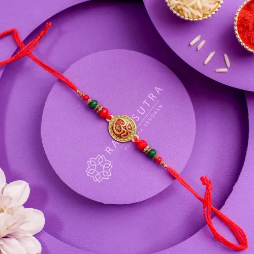 Divine OM Rakhi for Brother