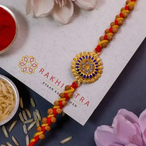 Fantastic Kundan Rakhi