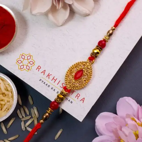 Exclusive Kundan Rakhi