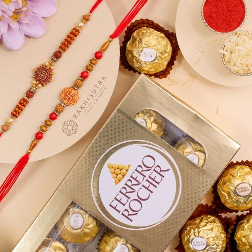 Holy Rakhi Set N Ferrero Rocher