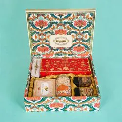 Deluxe Rakhi Sweet  N  Savouries Gift Box