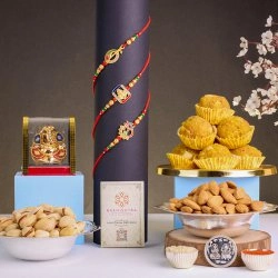 Auspicious Rakhi Treats N Gifts Hamper