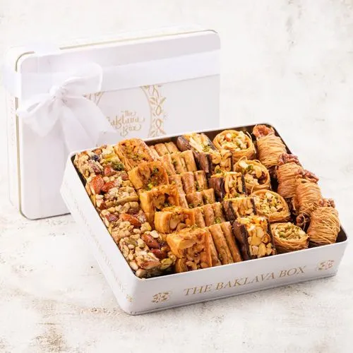 Premium Baklava Gift Box for Rakhi