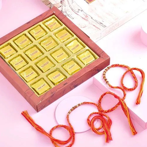 Festive Rakhi Hamper with Chocolates