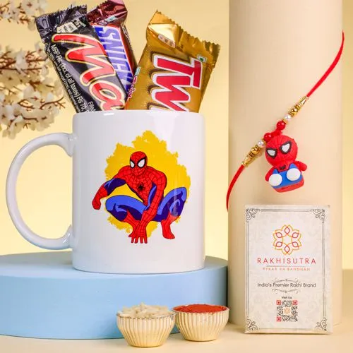 Superhero Rakhi Celebration Gift Set