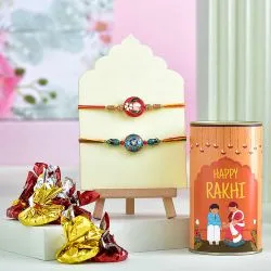 Rakhi Duo N Chocolate Bliss