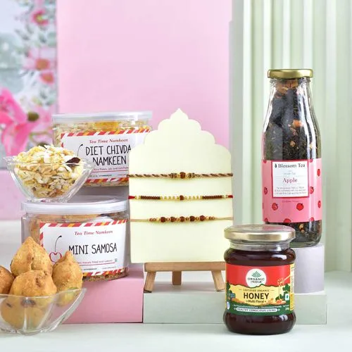 Festive Rakhi Combo Hamper