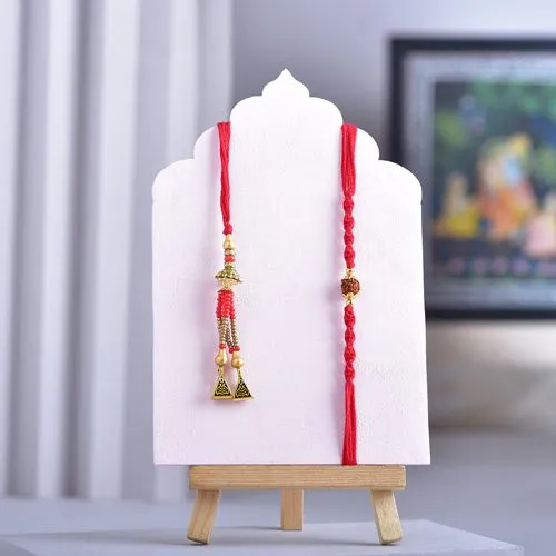 Chic Bhaiya Bhabhi Rakhi Set