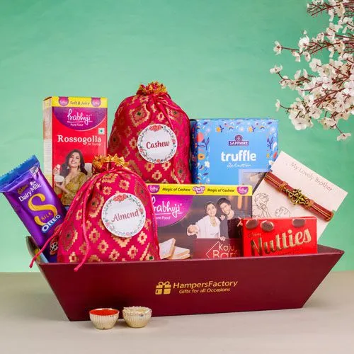 Ultimate Rakhi Indulgence Gift Basket