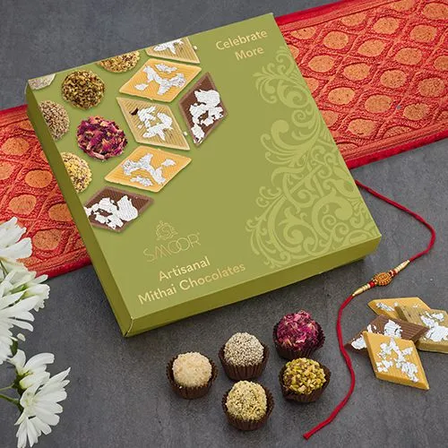 Joyful Raksha Bandhan Choco Mithai Box