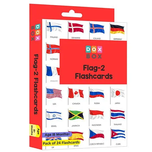 Flag Learning  Flashcards Pack