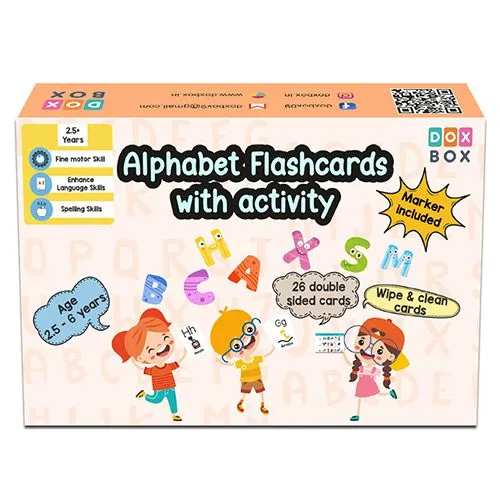 Playful Alphabet Flashcards for Kids