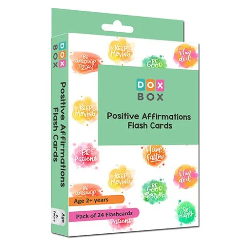 Positive Affirmations  24 Laminated Flashcards