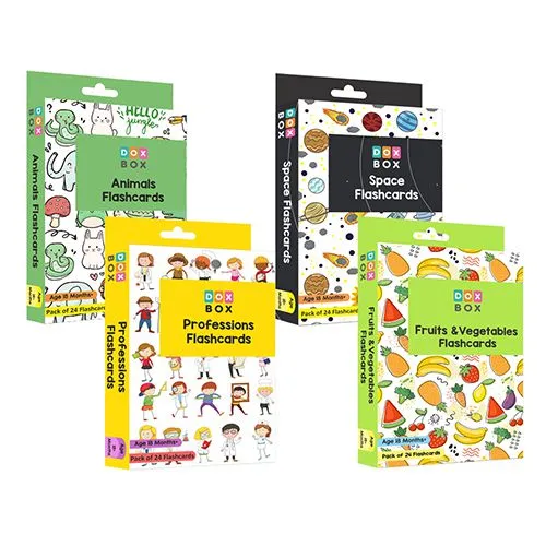 Diverse Fun Flashcards for Kids